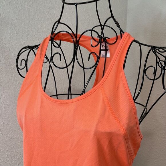 Old Navy orange active racer back tank | size S - Picture 3 of 7